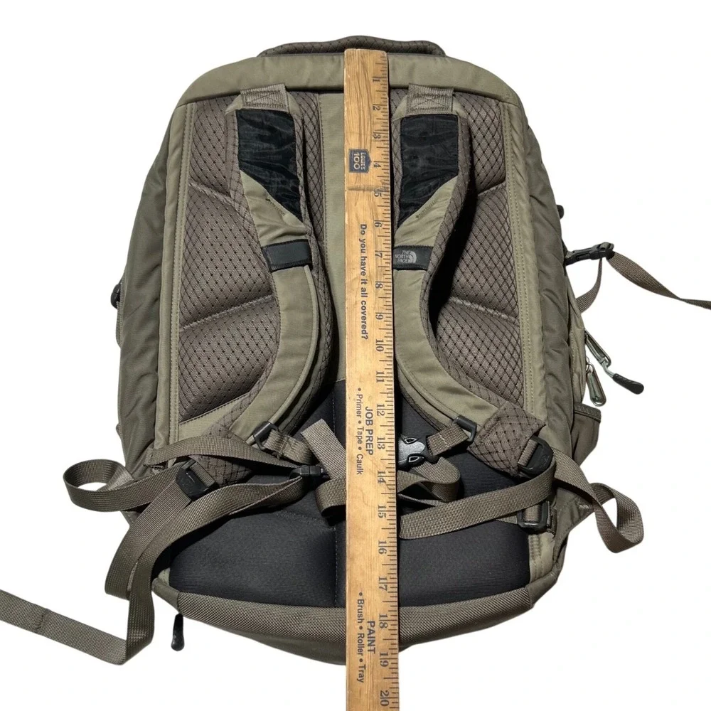 The North Face Surge Backpack Olive Green Teal Laptop Bag T196/T596 Mens Womens
